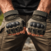 Тактичні рукавички безпальцеві з захистом кісточок Olive Tactical Pro